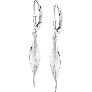 Náušnice NUBIS® Visací náušnice se zirkony - NB-3171