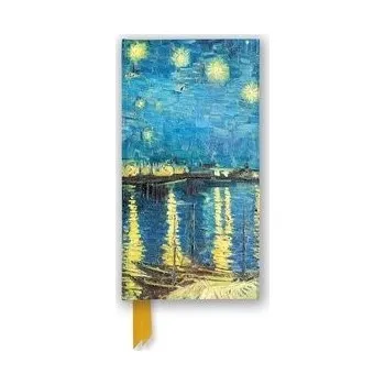 Cizojazyčná kniha Vincent van Gogh: Starry Night over the Rhone (Foiled Slimline Journal)
