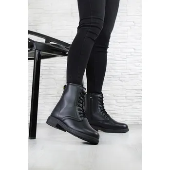 Dámská zimní obuv Desun Kotníkové boty J48B Černá 38