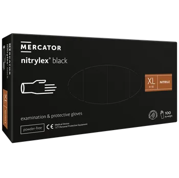 Autodílna MERCATOR NITRYLEX BLACK_XL nitrilové rukavice 100ks vel.XL