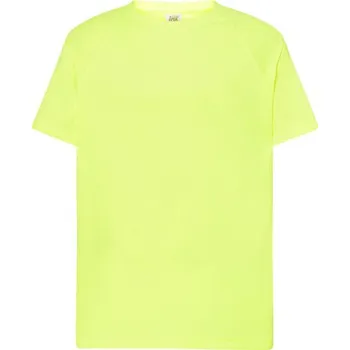 Pánské tričko Jhk Pánské sportovní triko JHK100 Gold Fluor M