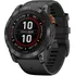 Chytré hodinky Garmin Fenix 7X Pro Solar Gray/Black Silicone Band