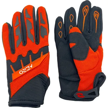 Moto rukavice Dětské rukavice AERO - oranžové XS