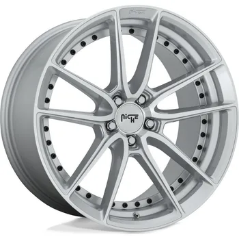 Alu kolo Niche M221 DFS disk 22x9 5x115 71.5 ET18, Gloss silver