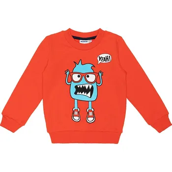 Chlapecká mikina Chlapecká mikina Monsters - červená 98