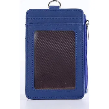 Peněženka Mini peněženka na karty se zipem - modrý