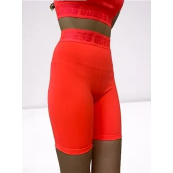 Dámské kraťasy Dámské šortky Guess V2GD06 AILEEEN oranžová XS