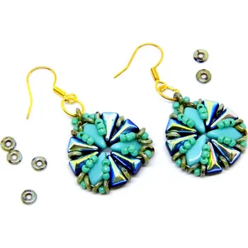 Korálek Náušnice Rais č. 1321 - stavebnice