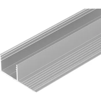 LED lišta Profil WIRELI PLANE14 SIDE BC3 stříbrný elox, 2m (metráž)