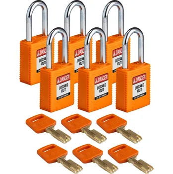 Visací zámek NYL-ORG-38ST-KD6PK