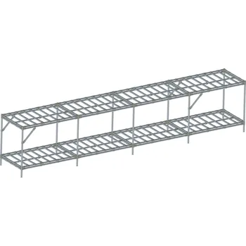 Dílenský regál HTI Skladový regál nosnost 1000 Kg