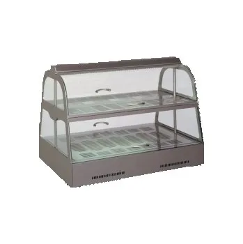 Chlazení Stolní teplá - ohřevná vitrína Loire Hot, Provedení bez reklamního panelu
