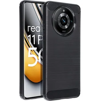 Pouzdro na mobilní telefon OEM Pouzdro Forcell Carbon REALME 11 černé