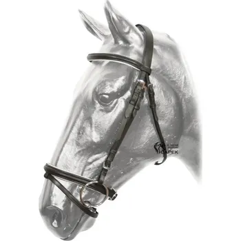 Uzdečka Kentaur -ECO WHITE- - Černá/Bílá - Shetty