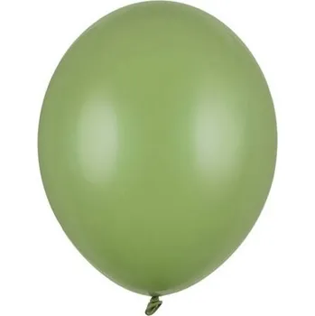 PartyDeco Balónky latexové pastelové rozmarýnově zelené 23 cm 100 ks