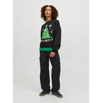 Dámské kalhoty JJXX Kalhoty z materiálu Sofia 12245779 Černá Relaxed Fit XS