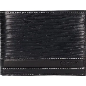 Peněženka Pánská kožená peněženka Lagen Olsson - černá
