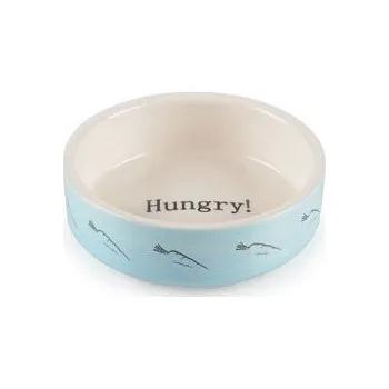 Pro hlodavce Miska keramická pro hlodavce Hungry! modrá/bílá