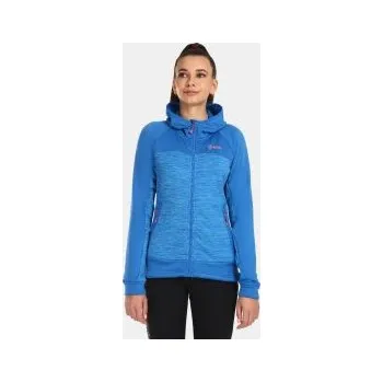 Dámská mikina Kilpi LAYANA-W modrá 34; Modrá mikina + DÁREK DLE VÝBĚRU!