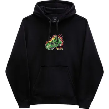 Pánská mikina mikina Vans Drag Race Loose Pullover - Black XL