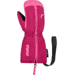 Dívčí lyžařské rukavice Reusch TOM MITTEN - tmavě růžová I