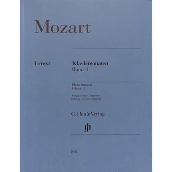 Wolfgang Amadeus Mozart: Piano Sonatas, Volume II - noty pro klavr 573637