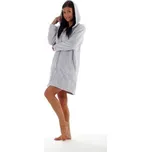 Dámský župan na zip Vestis Siena 3856 šedá šedá M