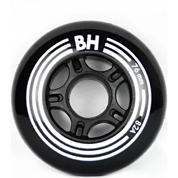 Příslušenství pro in-line Sada 8 ks in-line koleček BH Black 76mm/82A