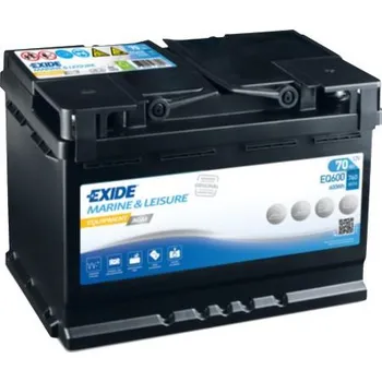 Trakční baterie EXIDE EQUIPMENT EQ600 AGM 12V 70Ah trakční baterie
