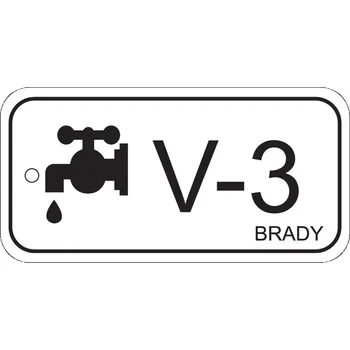 Energy tag-V-3-75x38mm-PP/25