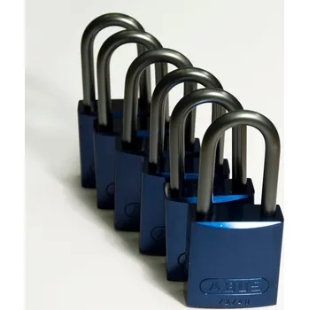Visací zámek Full Alu Padlocks 40mm Sha KD Blue/6