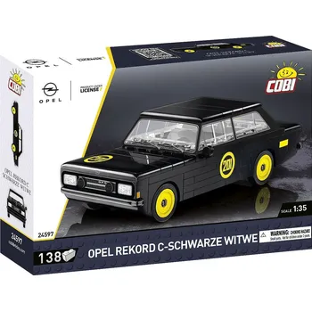 Stavebnice COBI Automobil Opel Rekord C "Černá vdova" COBI 24597 - Youngtimer 1:35