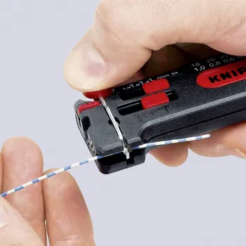 Pracovní nůž Knipex 12 80 100 SB 12 80 100 SB kleště pro odizolování Vhodné pro odizolovací kleště CU vodič 0.3 do 1 mm