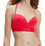 Dámská push-up bezkosticová podprsenka Calvin Klein QF7054E červená červená 80C