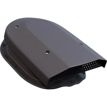 Větrací profil VENTOS X FLAT G18 Barva: 8019 - hnědá