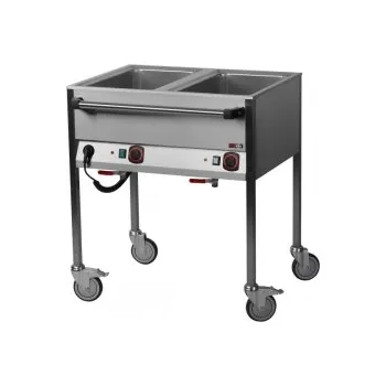 Vodní lázeň elektrická GN 2-1/1 | REDFOX - VLPD 2120, Provedení ovládání na delší straně