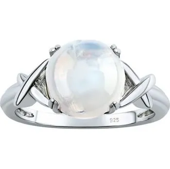 Prsten Stříbrný prsten Donel s pravým měsíčním kamenem velikost obvod 60 mm JST15487RMS - obvod 60 mm