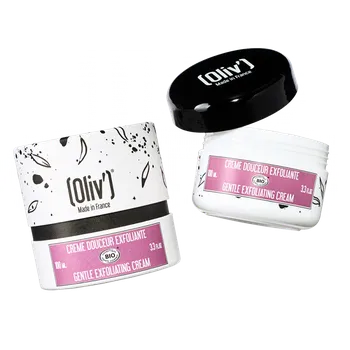 Pleťový peeling Oliv Jemný peelingový krém, 100ml