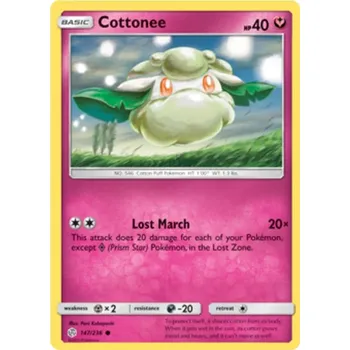 Sběratelská karetní hra Cottonee 147/236 - Cosmic Eclipse Typ karty: Non-Holo