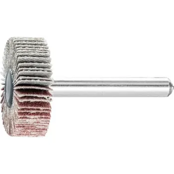 Brusný papír Lukas A2201030106150 | SFE brusný vějíř z brusného plátna se stopkou na nerez 30x10x6 mm, Z150