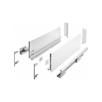 Nábytkové kování GTV AXISPRO 600mm zásuvka bílá - H167 vysoká