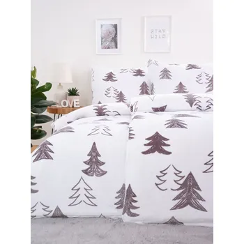 Povlečení Povlečení vánoční mikroplyš exclusive stromeček