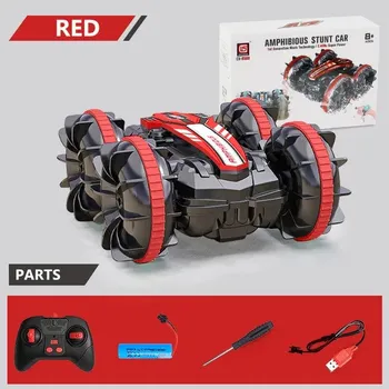 RC model auta Čína Obojživelné auto na dálkové ovládání Barva: červená B500 R Without watch