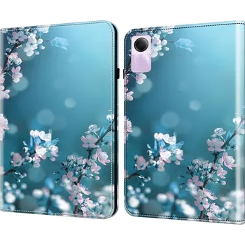 Pouzdro na tablet VSECHNONAMOBIL 65049 ART Zaklápěcí pouzdro pro Xiaomi Redmi Pad SE PLUM BLOSSOM