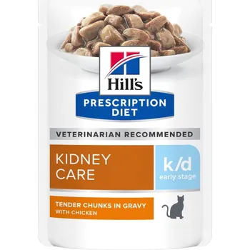 Pro kočku HILL'S Prescription Diet k/d Early Stage kapsička pro kočky 12 x 85&nbsp;g