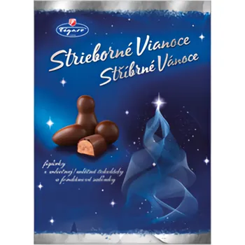 Čokoláda Figaro Vánoční kolekce stříbrná 430 g