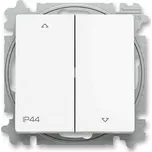 3559T-A88940 500 Ovládač žaluziový, s krytem, řazení 1/0+1/0, IP44, bílá, Zoni, ABB