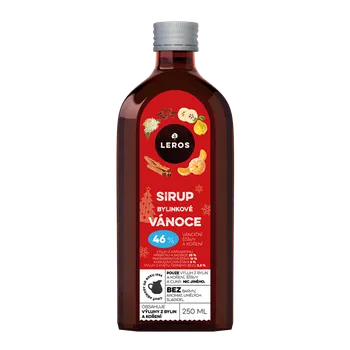 Sirup Leros Bylinkové Vánoce 250 ml