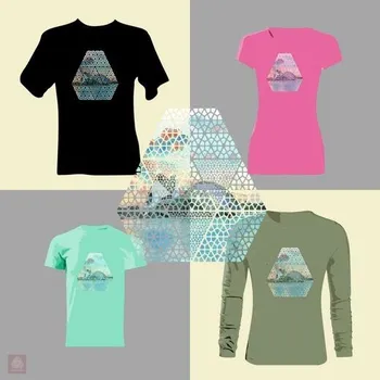 tričko VALENCIA · ArtDeco Vitrail · O·POHÁDKOVÉ - 1 ks| Dětské 158 cm (12 let)