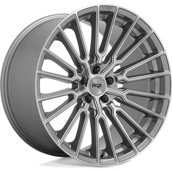 Plechové kolo Niche M251 PREMIO disk 20x10.5 5x114.3 72.56 ET40, Platinum